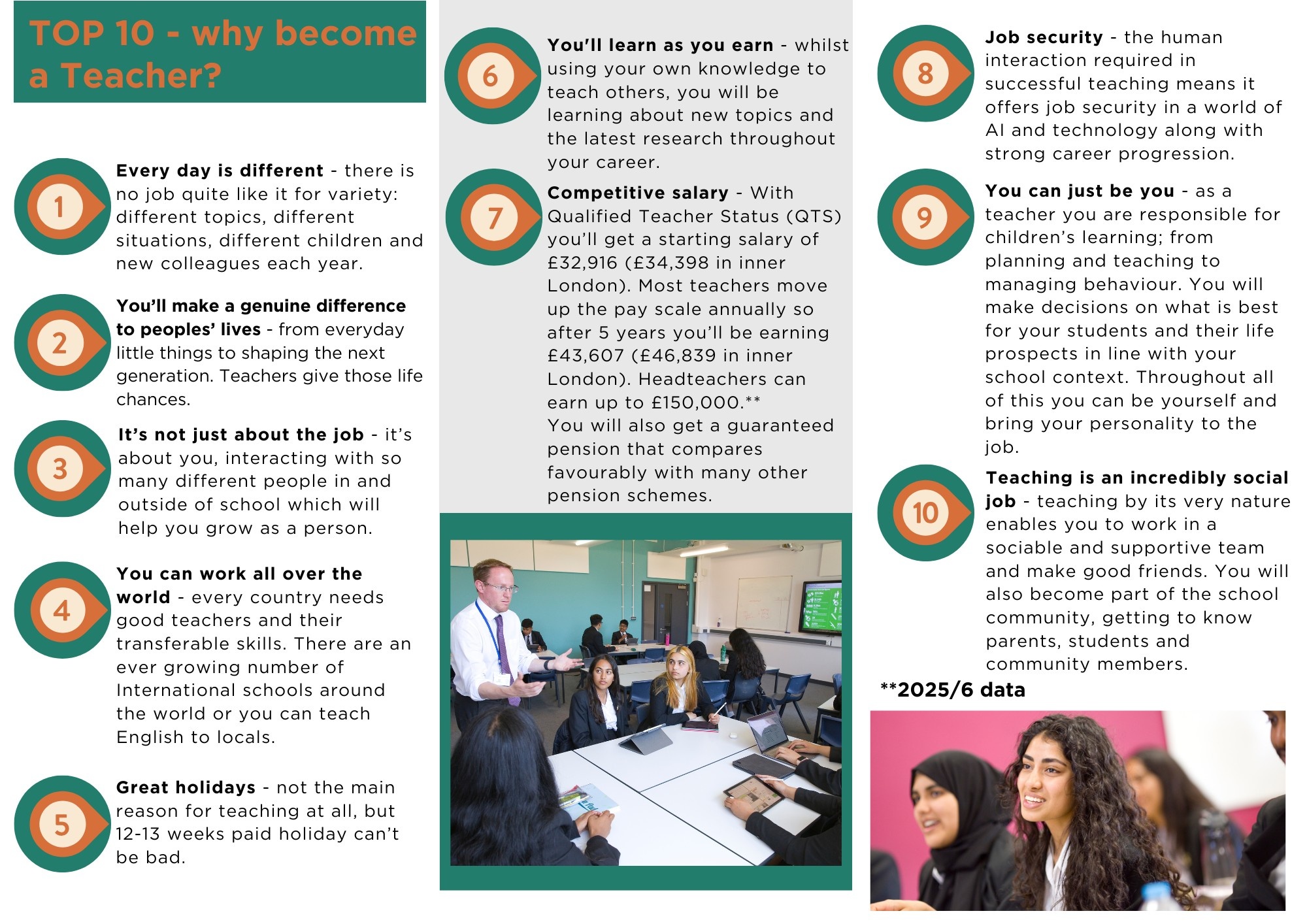 Top 10 reasons to become a teacher Top 10 reasons as to why get into teaching